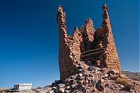 World & Travel: The residence of Imam Yahya, Dar al-Hajar Stone House, Wadi Dhar, Sana, Yemen