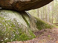 World & Travel: Kummakivi strange rock, Valtola, Southern Savonia, Finland