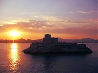 World & Travel: Château d'If fortress on the island of If, Frioul Archipelago, Bay of Marseille, Mediterranean Sea, France