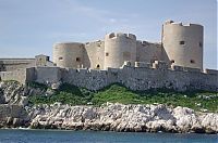 World & Travel: Château d'If fortress on the island of If, Frioul Archipelago, Bay of Marseille, Mediterranean Sea, France