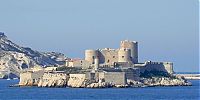 World & Travel: Château d'If fortress on the island of If, Frioul Archipelago, Bay of Marseille, Mediterranean Sea, France