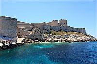 World & Travel: Château d'If fortress on the island of If, Frioul Archipelago, Bay of Marseille, Mediterranean Sea, France