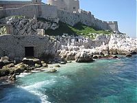 World & Travel: Château d'If fortress on the island of If, Frioul Archipelago, Bay of Marseille, Mediterranean Sea, France