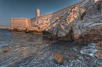 World & Travel: Château d'If fortress on the island of If, Frioul Archipelago, Bay of Marseille, Mediterranean Sea, France