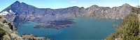 World & Travel: volcanic crater lake