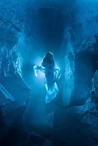 World & Travel: Cave diving with Natalia Avseenko, Orda cave, Perm region, Ural, Russia