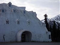 World & Travel: Abandoned Igloo Hotel, Igloo City, Cantwell, Alaska, United States