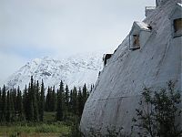 World & Travel: Abandoned Igloo Hotel, Igloo City, Cantwell, Alaska, United States