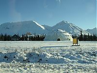 World & Travel: Abandoned Igloo Hotel, Igloo City, Cantwell, Alaska, United States