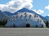 World & Travel: Abandoned Igloo Hotel, Igloo City, Cantwell, Alaska, United States