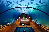 World & Travel: Conrad Maldives Rangali Island Resort, Rangali, Alif Dhaal Atoll, Maldives