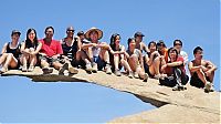 Potato Chip Rock, Lake Poway Park, Poway, California, United States
