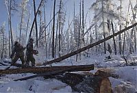 World & Travel: Oymyakon, Indigirka River, Sakha Republic, Russia