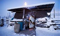 World & Travel: Oymyakon, Indigirka River, Sakha Republic, Russia