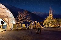 World & Travel: Hotel Astronomico Elqui Domos, Pisco Elqui, Coquimbo Region, Chile