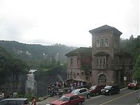 World & Travel: The Hotel del Salto, Tequendama Falls, Bogotá River, Colombia