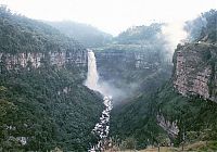 World & Travel: The Hotel del Salto, Tequendama Falls, Bogotá River, Colombia