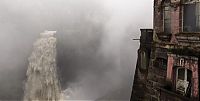 World & Travel: The Hotel del Salto, Tequendama Falls, Bogotá River, Colombia