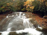 World & Travel: Sliding Rock, Looking Glass Creek, Pisgah National Forest, Brevard, North Carolina, United States