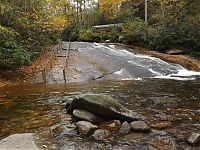 World & Travel: Sliding Rock, Looking Glass Creek, Pisgah National Forest, Brevard, North Carolina, United States