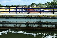Aqueduct Veluwemeer, Flevoland, Gelderland, Netherlands
