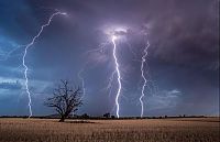 World & Travel: storms, lightnings and tornadoes