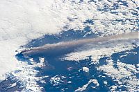 volcano from space