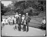 World & Travel: History: Central Park in the early 1900s, Manhattan, New York City, United States