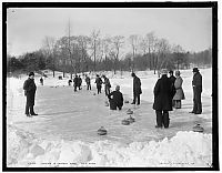 World & Travel: History: Central Park in the early 1900s, Manhattan, New York City, United States