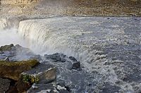 World & Travel: Dettifoss waterfall, Vatnajökull National Park, Jökulsá á Fjöllum river, Iceland