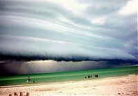 World & Travel: clouds formation