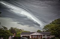 World & Travel: clouds formation