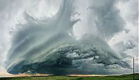 World & Travel: clouds formation