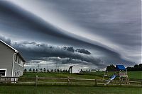 World & Travel: clouds formation