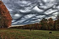 World & Travel: clouds formation