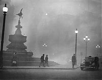 World & Travel: History: Great Smog of '52, London, England, United Kingdom