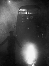 World & Travel: History: Great Smog of '52, London, England, United Kingdom