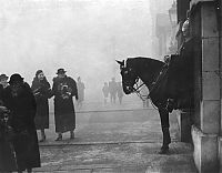 World & Travel: History: Great Smog of '52, London, England, United Kingdom