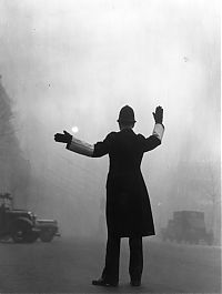 World & Travel: History: Great Smog of '52, London, England, United Kingdom