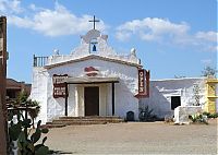 World & Travel: Western studio film sets, Tabernas Desert, Almeria, Spain