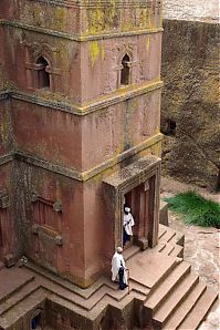 World & Travel: Church of St. George, Lalibela, Amhara, Ethiopia