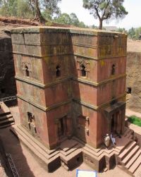 World & Travel: Church of St. George, Lalibela, Amhara, Ethiopia