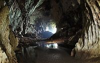 World & Travel: Er Wang Dong cave, Wulong Karst, Wulong County, Chongqing Municipality, China