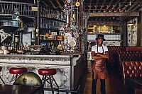 World & Travel: Truth Coffee, Steampunk Coffee Contraption, 36 Buitenkant Street, Cape Town, South Africa