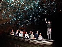 World & Travel: Waitomo Glowworm Caves, Waitomo, North Island, New Zealand