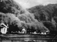 World & Travel: History: Dust Bowl, Dirty Thirties, 1930s, Great Plains, American and Canadian prairies