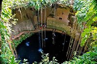 World & Travel: Ik Kil cenote, Pisté, Municipality of Tinúm, Yucatán, Mexico