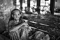 World & Travel: Black and white Life in Philippines by Justin James Wright