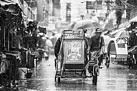 World & Travel: Black and white Life in Philippines by Justin James Wright