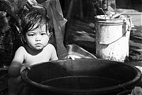 World & Travel: Black and white Life in Philippines by Justin James Wright